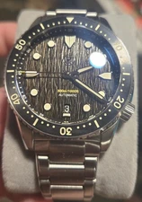 Zelos MAKO V3 300M DIVER STEEL RAINDROP CARBON 40mm Automatic Watch