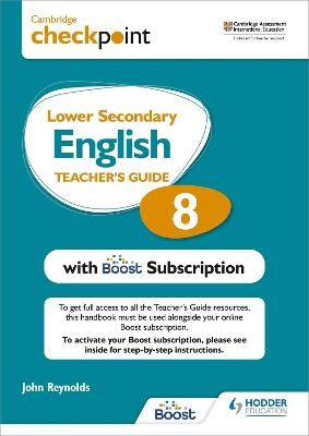 Cambridge Checkpoint Lower Secondary English Teacher's Guide ... - 9781398300675