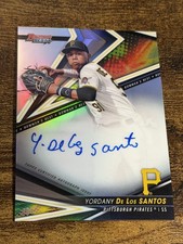 YORDANY DE LOS SANTOS 2022 Bowman's Best #B22-YD Prospect Silver Refractor Auto