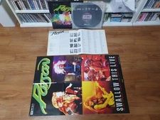 Poison - Swallow This Live 1991 Korea Vinyl LP Poster