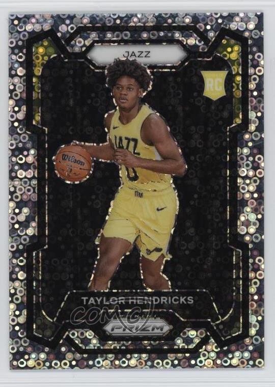 2023-24 Panini Prizm Fast Break Prizm Taylor Hendricks #161 1aa0