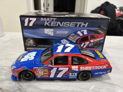 Damaged Matt Kenseth 2008 USG Sheetrock Nascar 1/24 Diecast Action