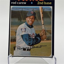 Topps 1971 Rod Carew #210 Minnesota Twins Baseball Trading Card