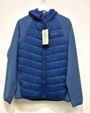 CRAGHOPPERS BNWT Men Hiking Blue  Hybrid Jacket/Hoodies Full Zip Size M CG ZZ5