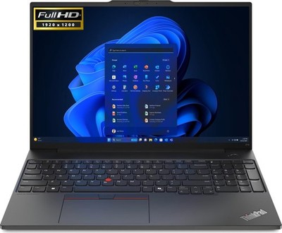 Lenovo ThinkPad E16 G2 Notebook 16'' AMD Ryzen 5 7535U 16GB DDR5 512GB SSD Win11