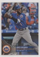 2018 Topps National Baseball Card Day Amed Rosario #24 Rookie RC 0b3. rookie card picture