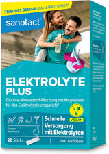 Sanotact Elektrolyte plus 20 Beutel Pulver Kalium&Magnesium Mit …