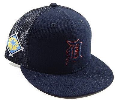 Detroit Tigers Auswärts Spring Training Mesh New Era 59Fifty Fitted Cap 7 1/4