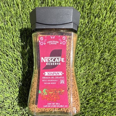 Café Nescafé Reserva Xiapan Origen de Chiapas 180g Café Soluble de México