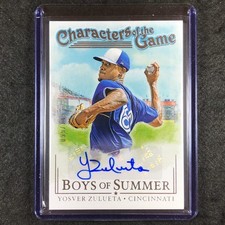 2024 Boys of Summer YOSVER ZULUETA Characters of the Game Auto 95/149