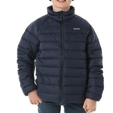 Patagonia Kids Black Puffer Jacket Kids Down Sweater Size M 10