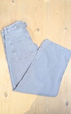 Topshop Hourglass Grey Wide Leg Jeans - W28 L32
