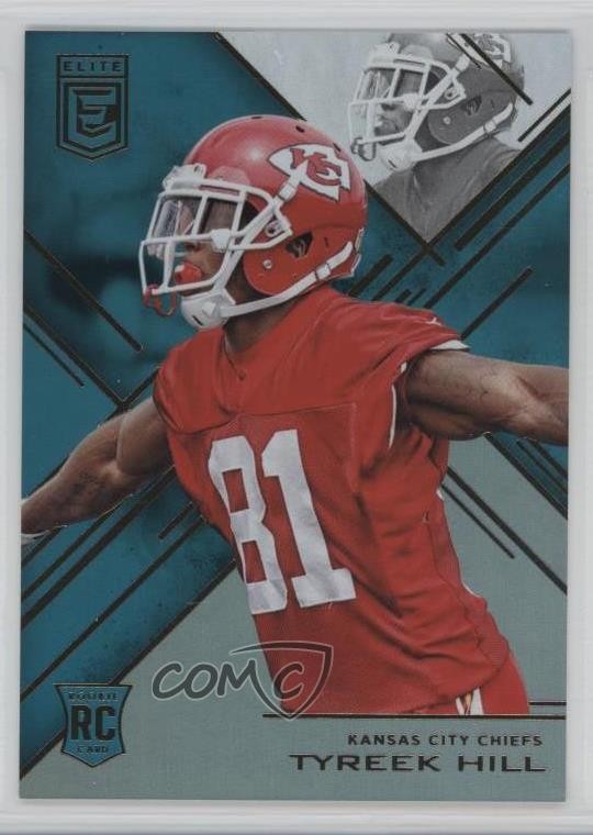 2016 Donruss Elite Elite Rookies Tyreek Hill #144 4g0