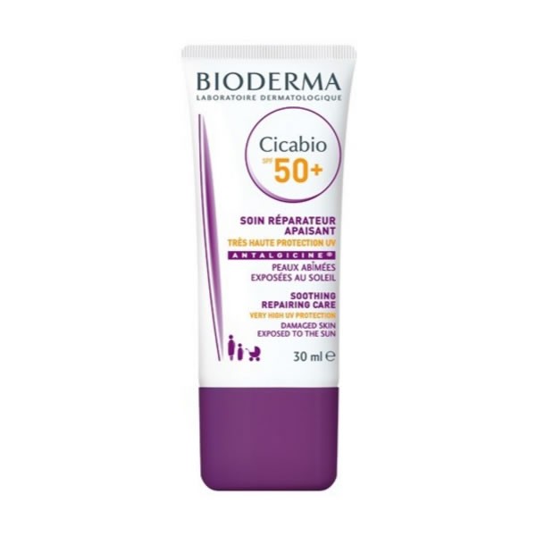Bioderma Cicabio Crème Spf 50+ - Wundpflege Mit Uv-Schutz 40 Ml Crema - Immagine 2