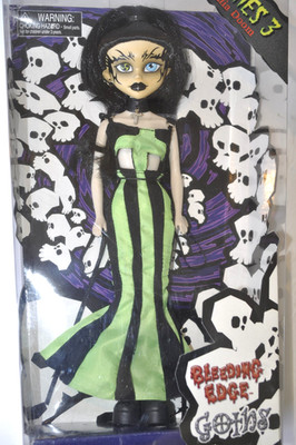 Bleeding Edge Begoths Julia Doom 12'' Puppe-Serie 3-Dr.Dooms'Tochter-2004-versiegelt