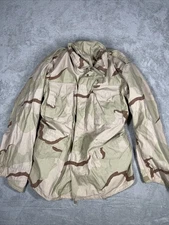 M-65 Field Coat Cold Weather 8415-01-325-6444 Class 4 Desert Camo Med-Long VTG