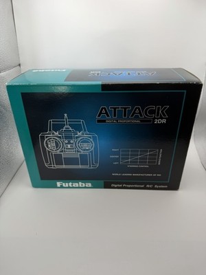 Futaba Attack T2DR 2DR-AM40 RC Fernsteuerung mit OVP | Robbe Futaba