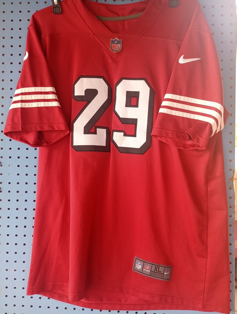 San Francisco 49rs On Field Jersey XL #29 Talanoa Hufanga Stitches