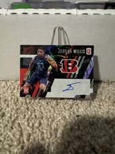 Jordan Willis 2017 Unparalleled Rookie Auto Card #242 Serial #/199 Bengals. rookie card picture
