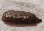 CIVIL WAR GETTYSBURG FOUND SCHENKL SHELL SHARPNEL FOUND PICKETTS CHARGE - 6X2 IN