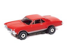 Auto World SC431-4R Thunderjet 1963 Buick Riviera HO Scale Slot Car - Red