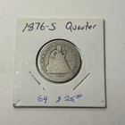 1876-S San Francisco Mint Silver Seated Liberty Quarter