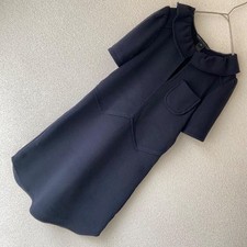 Marc By Marc Jacobs Wool S/S Dress Normandy Blue XS