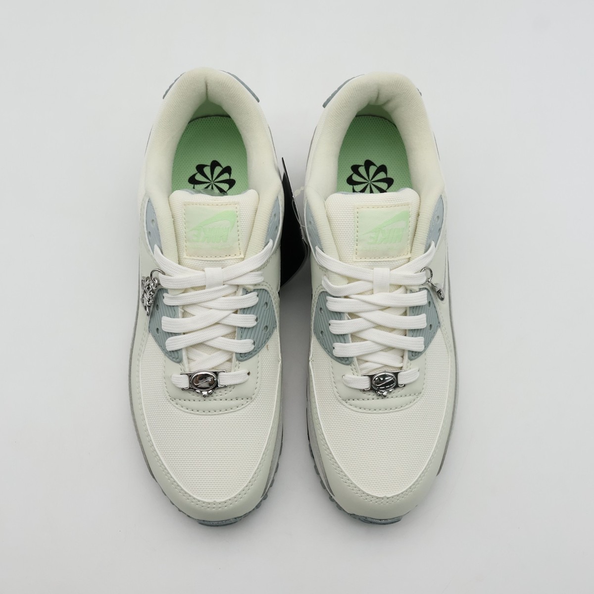 FN6948-100 Nike Air Max 90 SE Sail Sea Glass Light Silver Metallic 