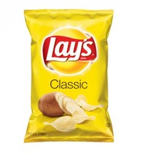 10 X Lays Classic Salted Crisps 52g  Indian Yellow Potato Chips