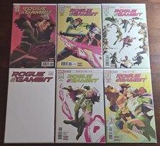 Rogue & Gambit #1-5 NM Ring of Fire Set 2018 Marvel 