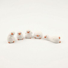 5 St&uuml;ck G&auml;nsefigur Niedlich Gans-Figur Winzig f&uuml;r Schreibtisch, Regal,