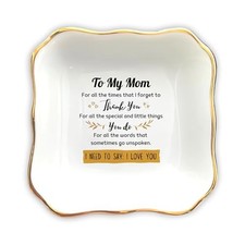 Ring Dish Gift for Mom from Daughter, Son - To My Mom. I Need To Say I Mom 2