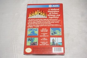 Rampart (Nintendo NES) Complete in Box w/ Reg Card CIB