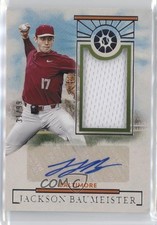 2024 Panini Boys of Summer 31/99 Jackson Baumeister #PMS-JB Auto ms9