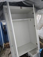 IKEA PAX Wardrobe Frame  White 4 Colors Durable 100x58x201 cm