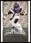 2007 Upper Deck Adrian Peterson Exclusive Star Rookie RC #279 Minnesota