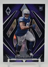2024 Phoenix Football - Byron Murphy II #167 Purple Prizm Seattle Seahawks
