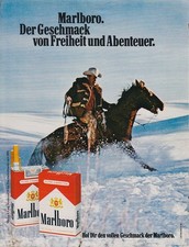 Marlboro Zigaretten - Reklame Werbeanzeige Original-Werbung 1976 (11)