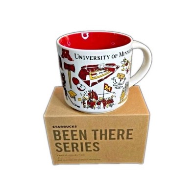 NEW Starbucks Been There Campus Series University Of Minnesota 14oz Gophers Mug