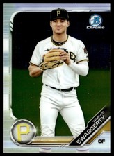 2019 Bowman Chrome Prospects Travis Swaggerty Pittsburgh Pirates #BCP-93