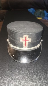 Mid 1800s Knights Templar Hat - Very Good Condition