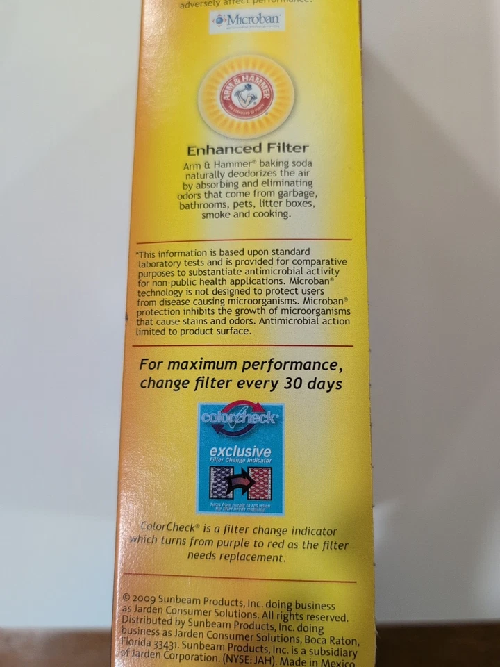 NEW In Box Sunbeam Holmes SFU003 Coolmist Humidifier Universal Filter, 1 Filter - Image 3 of 4