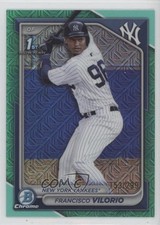 2024 Bowman Chrome Prospects Mega Box Aqua Mojo Refractor Francisco Vilorio 0b3