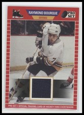 2021-22 Pro Set #PSM-68 Raymond Bourque Memorabilia
