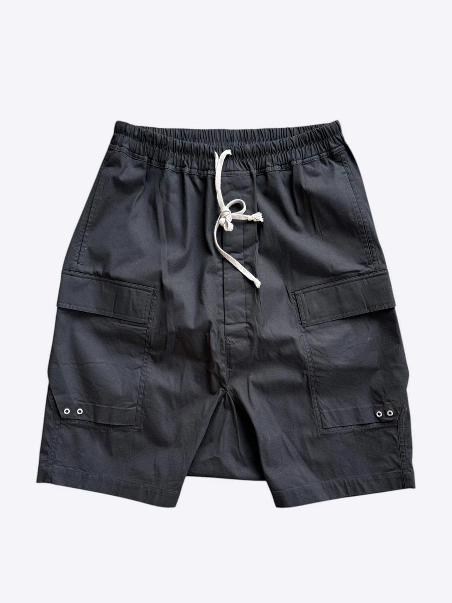 25+ Rick Owens Black Regular Size Shorts for Men for sale