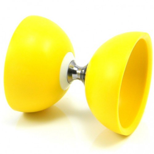 Yellow Cyclone Triple Bearing Diabolo Medium Bearing Diablo