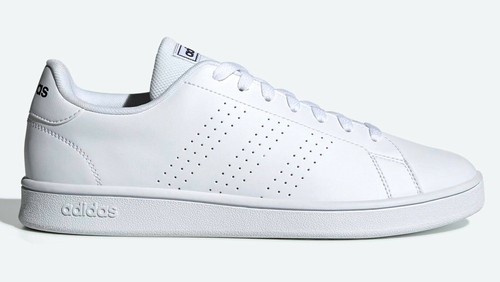 Adidas EE7691 Advantage Base Tennis Sport Lauf Running Leder Schuhe 39 43  Weis | eBay