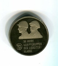 DDR 10 Mark 23 Jahre Kampfgruppen der Arbeiterklasse1983 PP (M8371)
