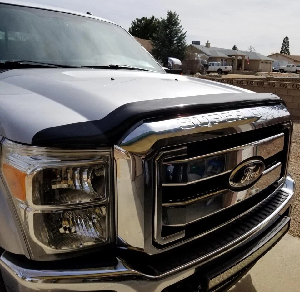 Protector de capó AVS BugFlector II deflector protector contra insectos para Ford F250 F350 11-16 Foto 2 de 4