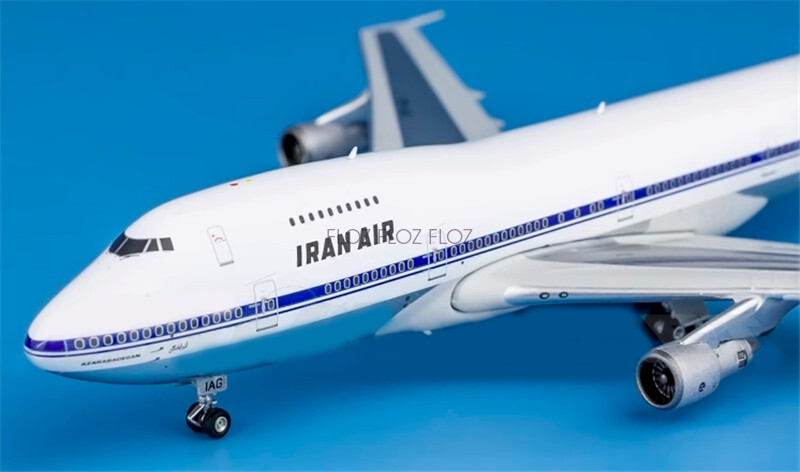 IranAir ボーイング747 模型 1/400 Phoenix Iran Air for Boeing B747-200 EP-IAG 1:400 Aircraft